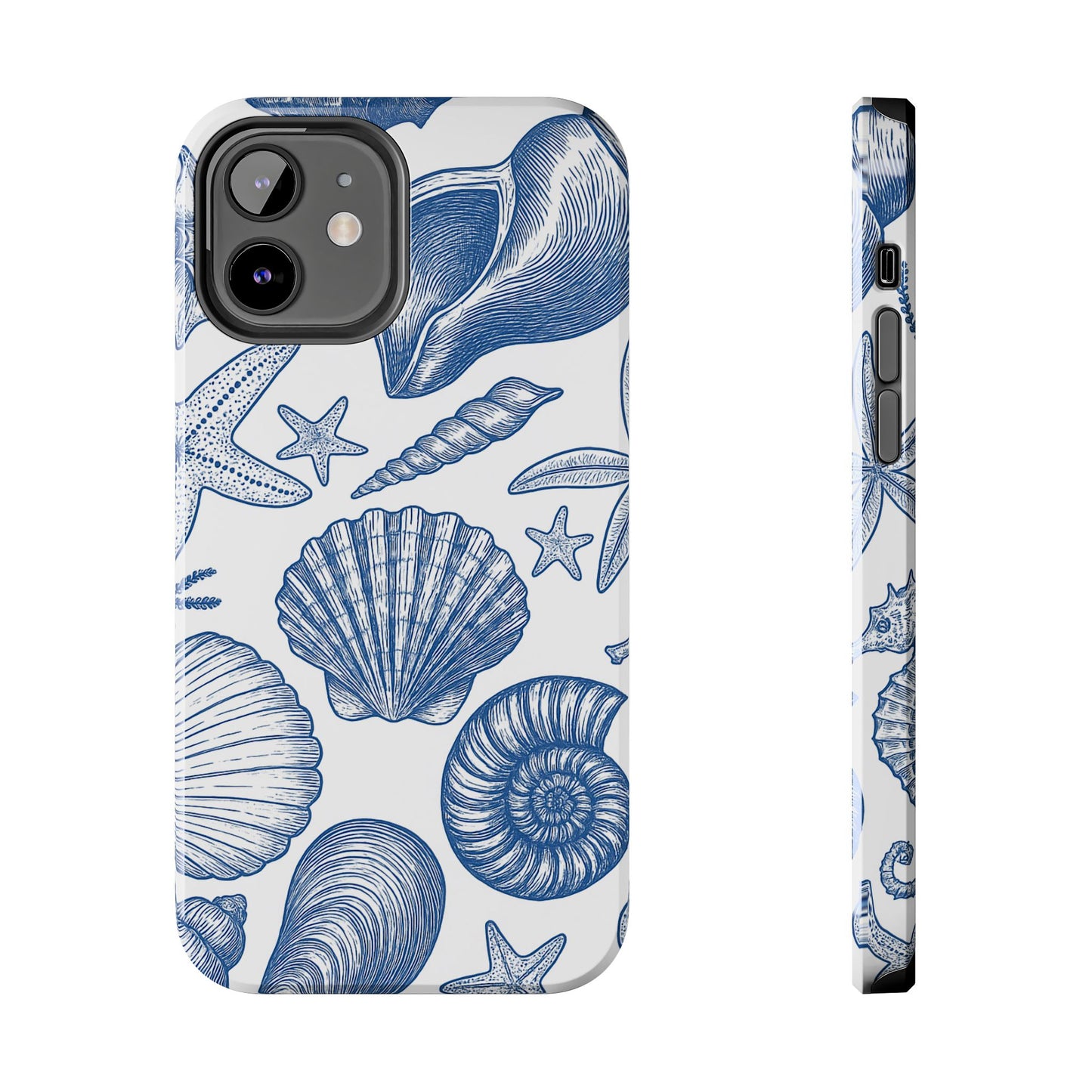 Seashells by the Shore - Protective Phone Case