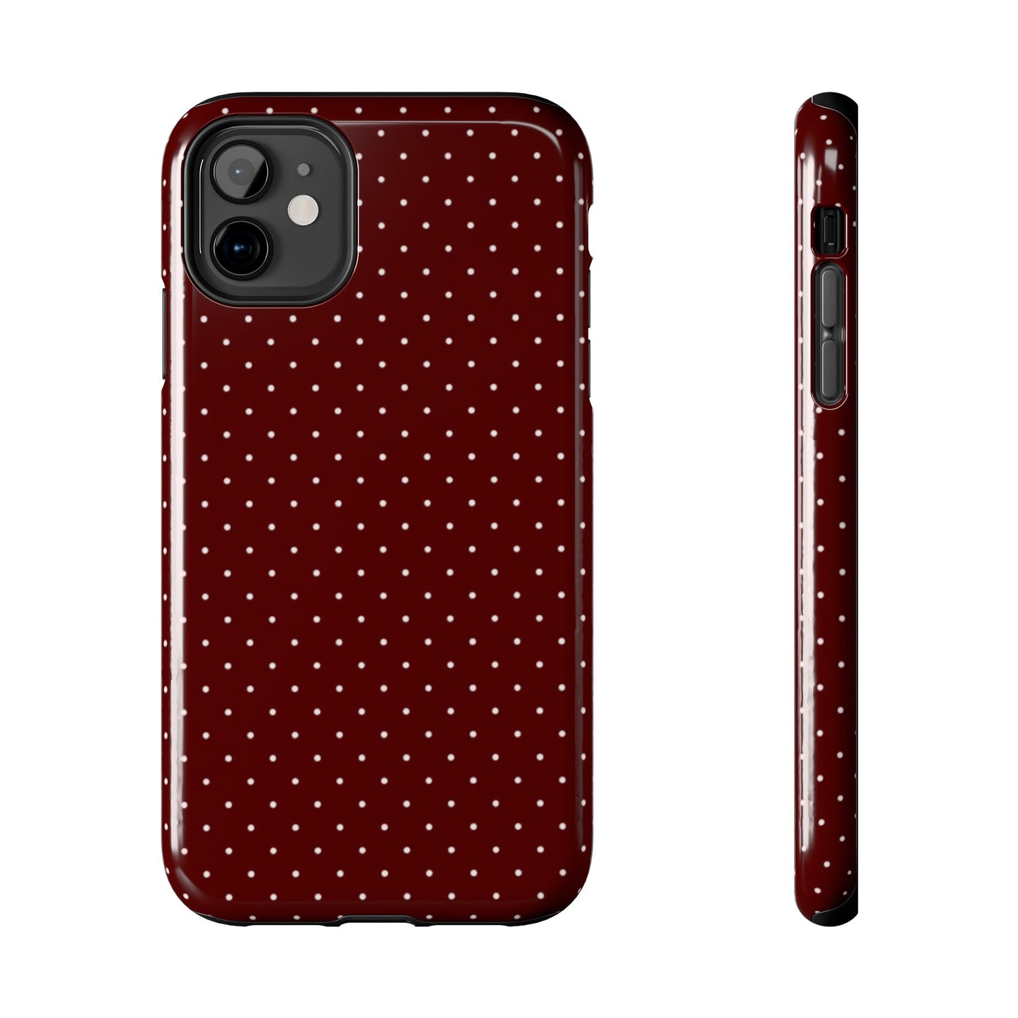Red Polka Dots - Protective Phone Case