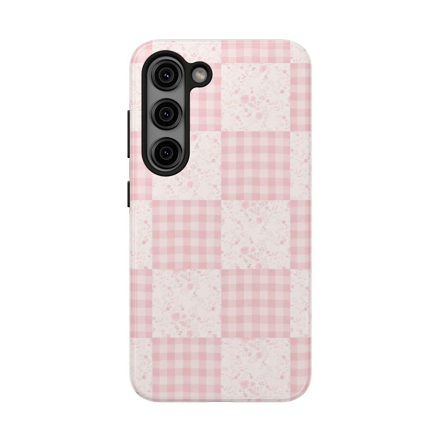 Baby Pink Quilt - Protective Phone Case