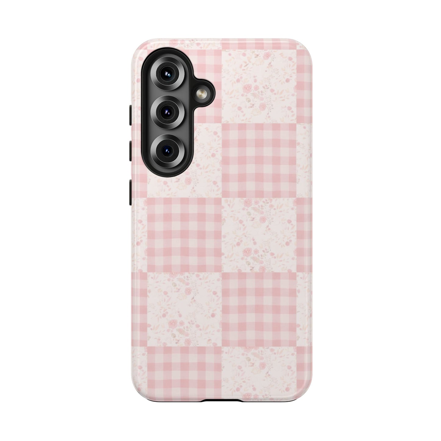 Baby Pink Quilt - Protective Phone Case