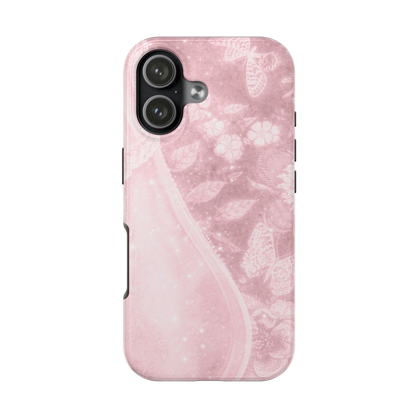 Pink Paisley - Protective Phone Case