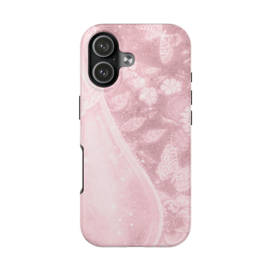 Pink Paisley - Protective Phone Case