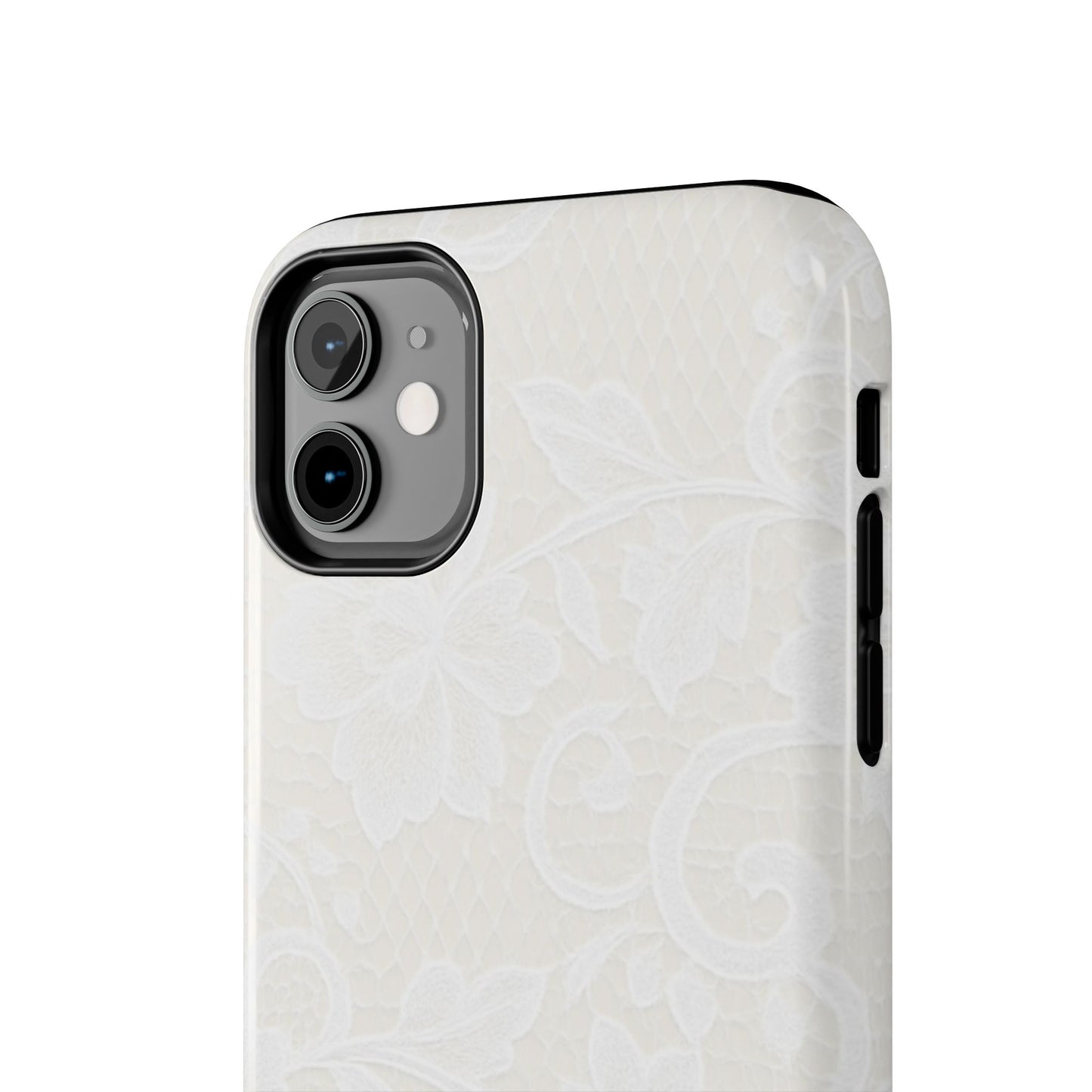 White Lace - Protective Phone Case