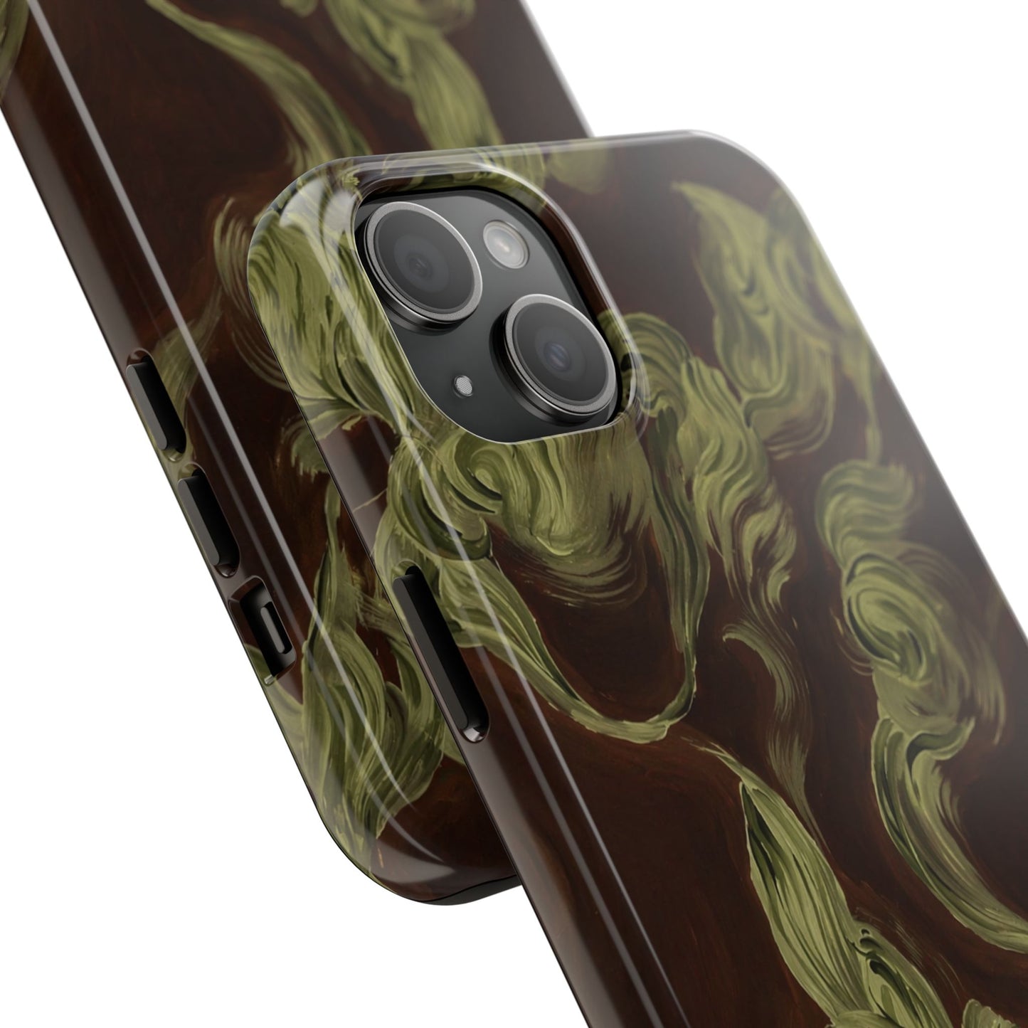 Magnolia Stained Glass - Protective Phone Case