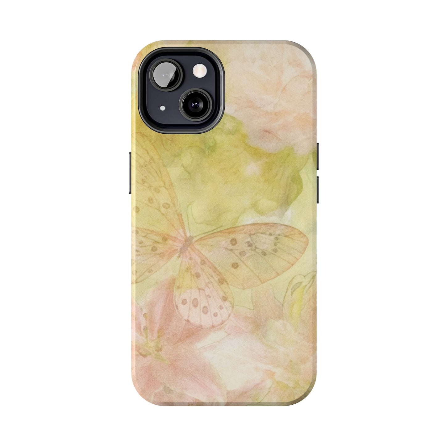 Rose Butterfly - Protective Phone Case