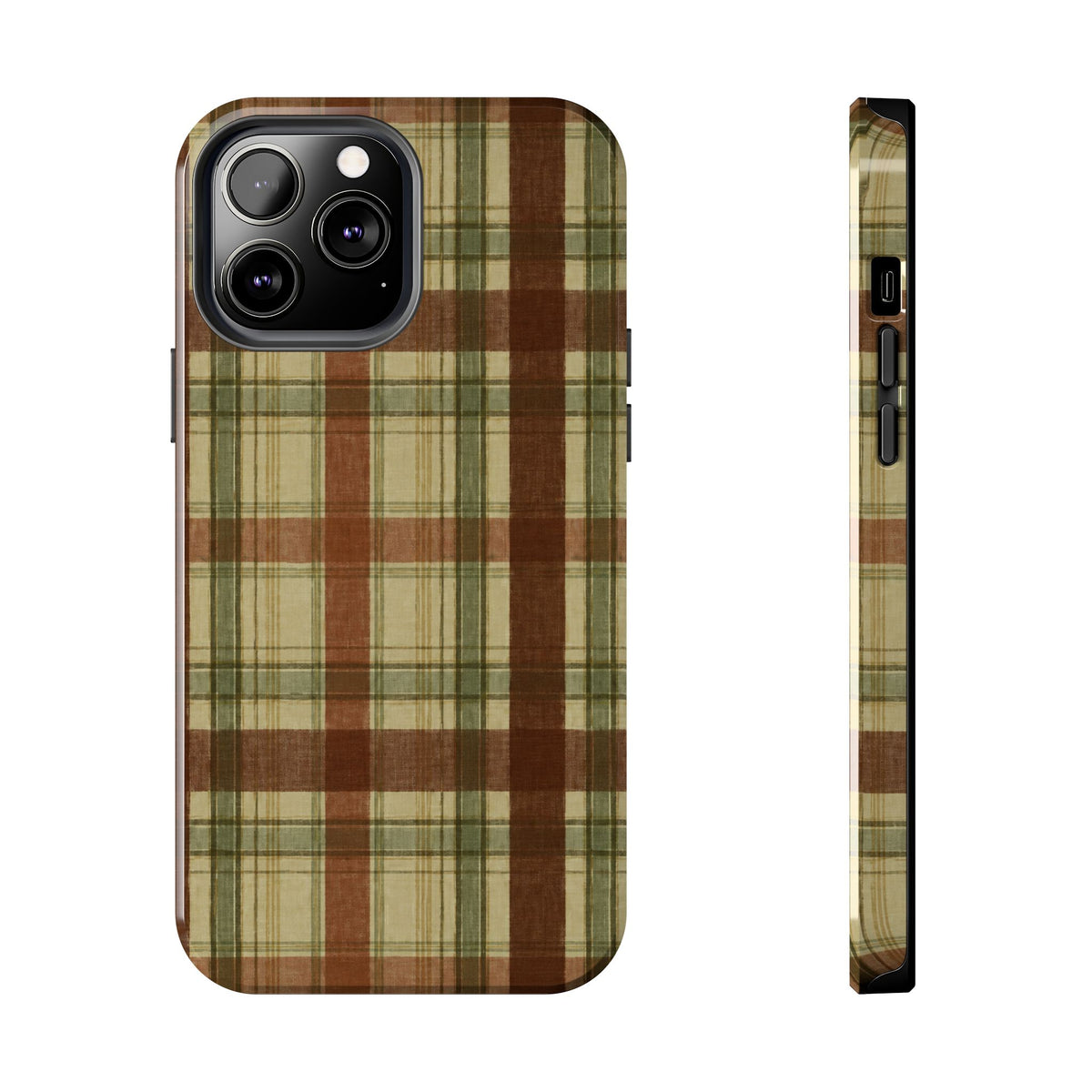 Autumn Plaid - Protective Phone Case