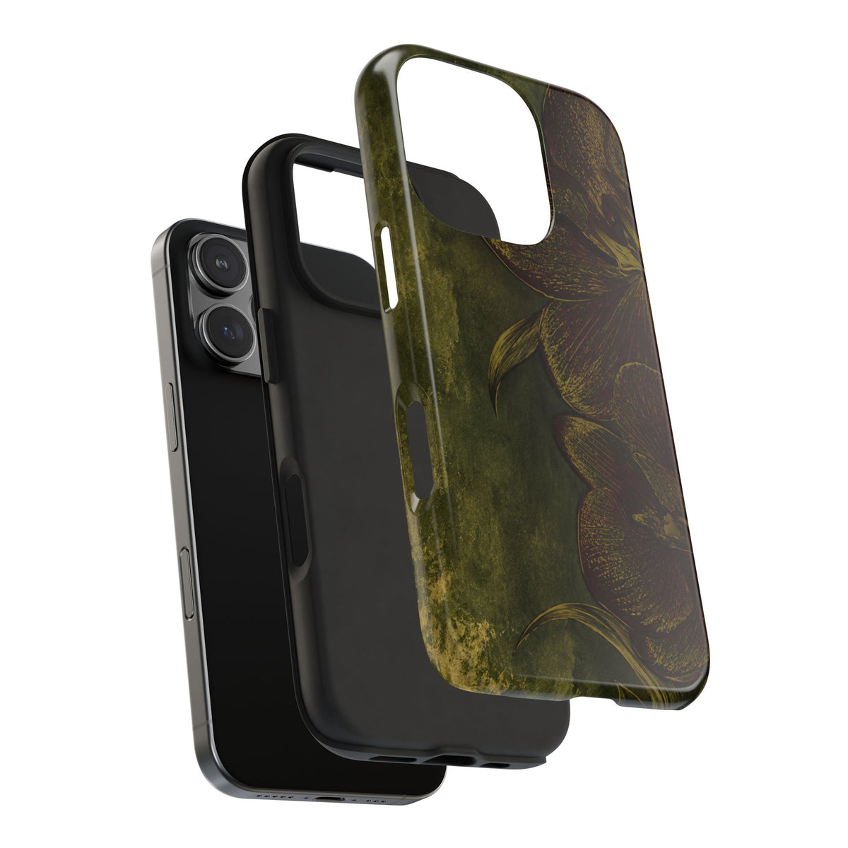 Olive Orchid - Protective Phone Case
