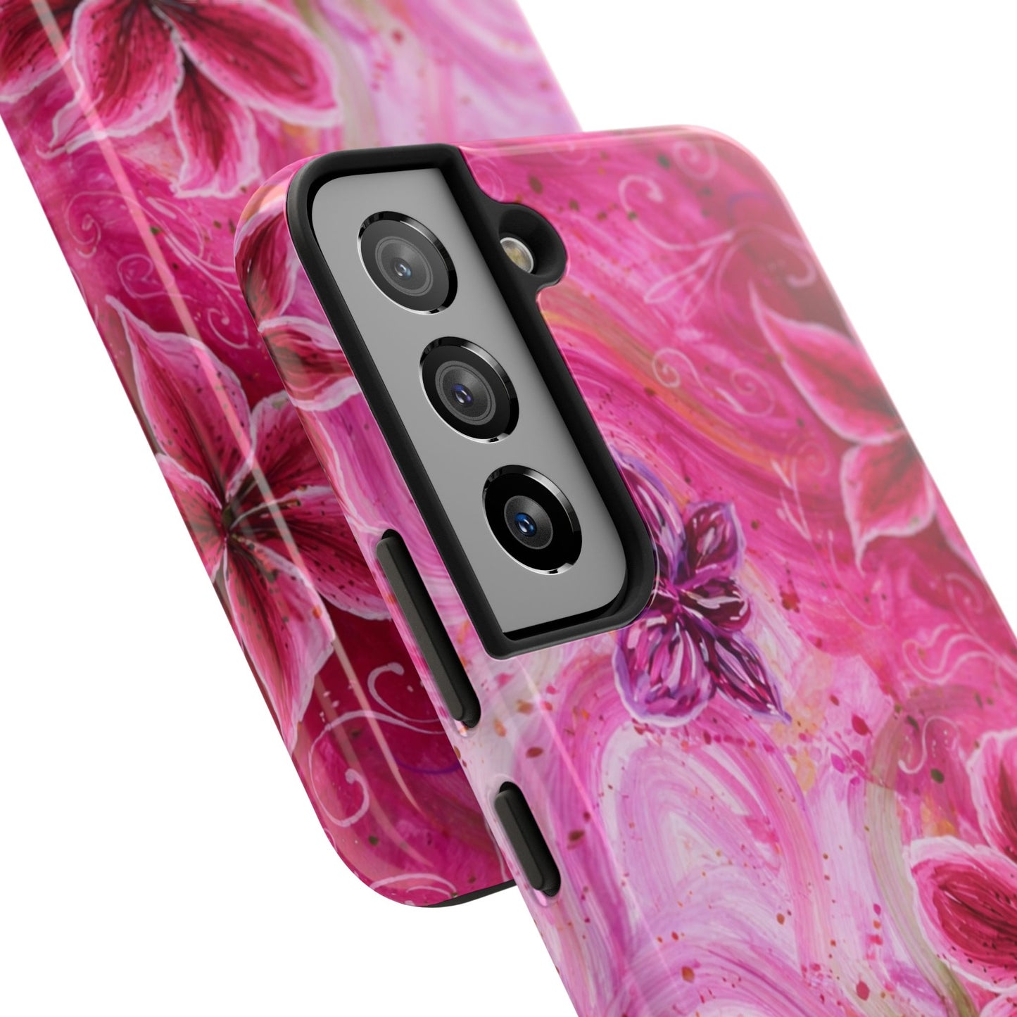Watercolor Hibiscus - Protective Phone Case