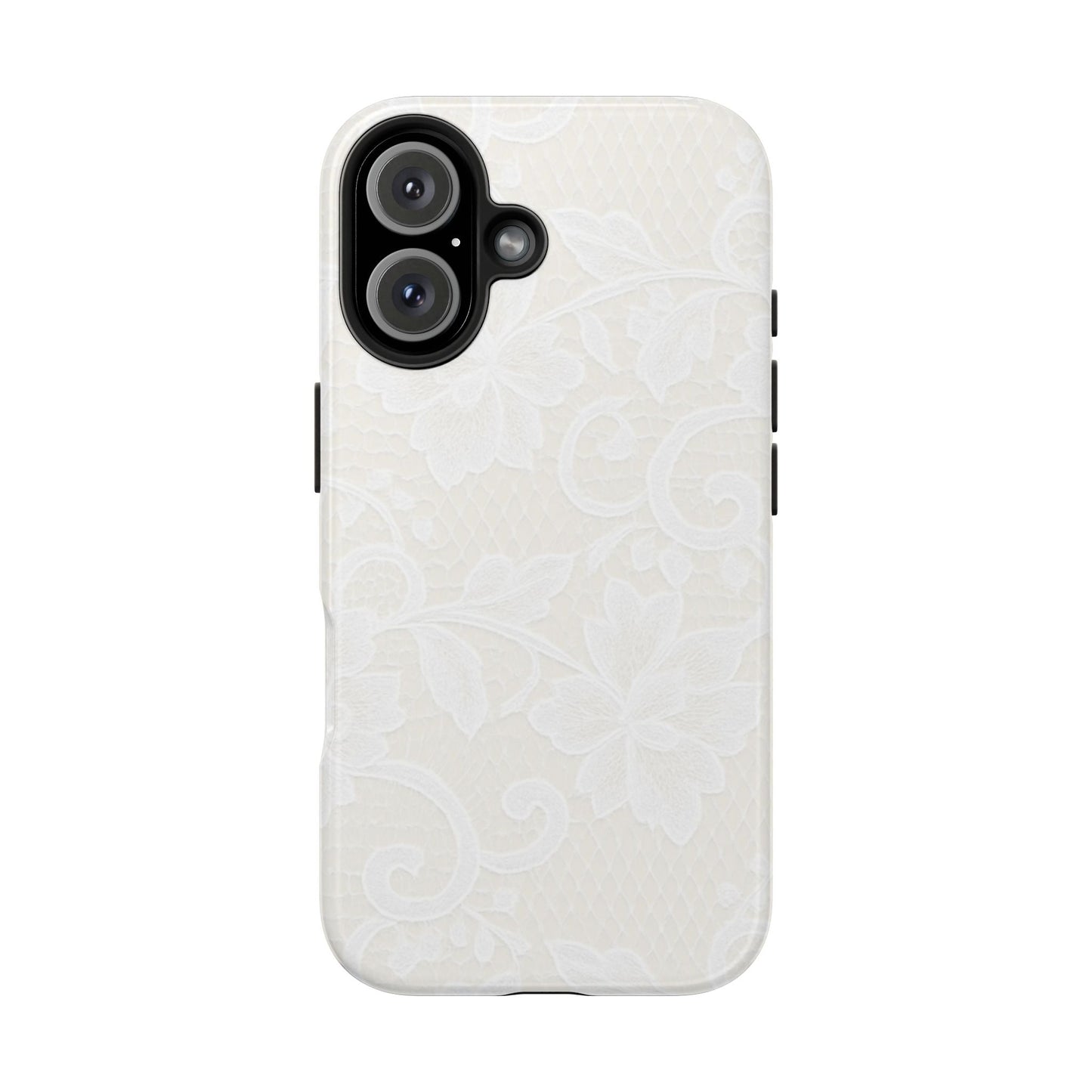 White Lace - Protective Phone Case