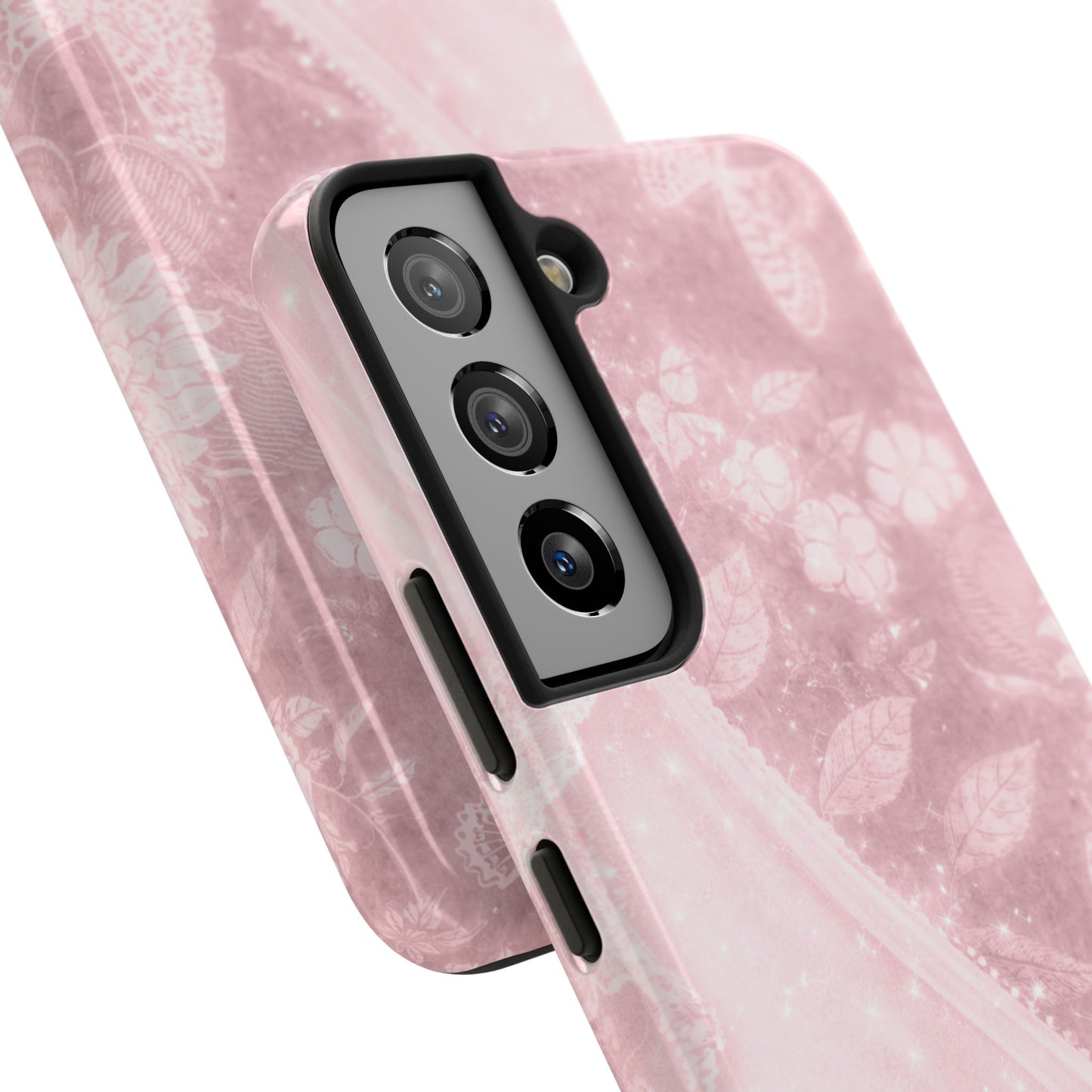Pink Paisley - Protective Phone Case