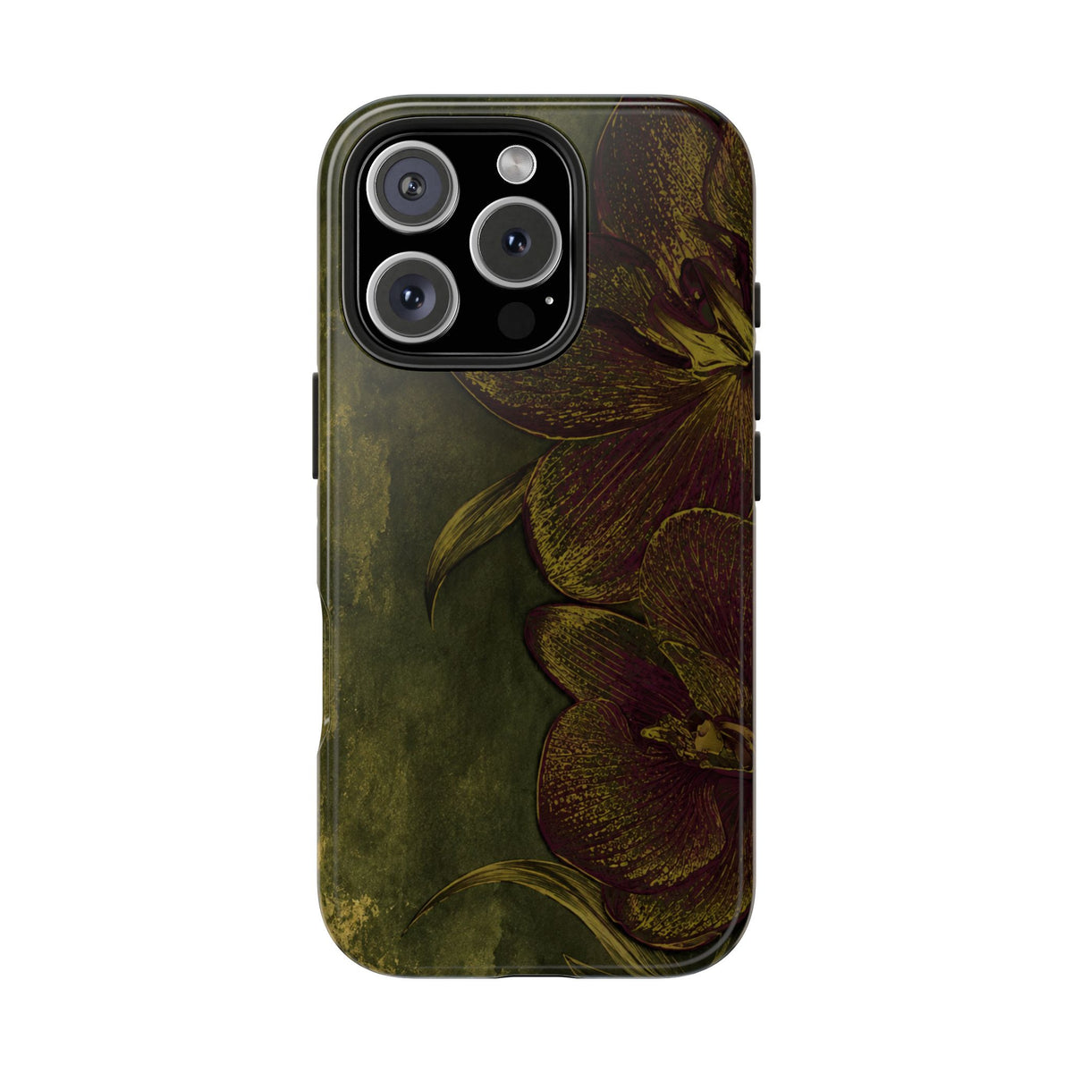 Olive Orchid - Protective Phone Case