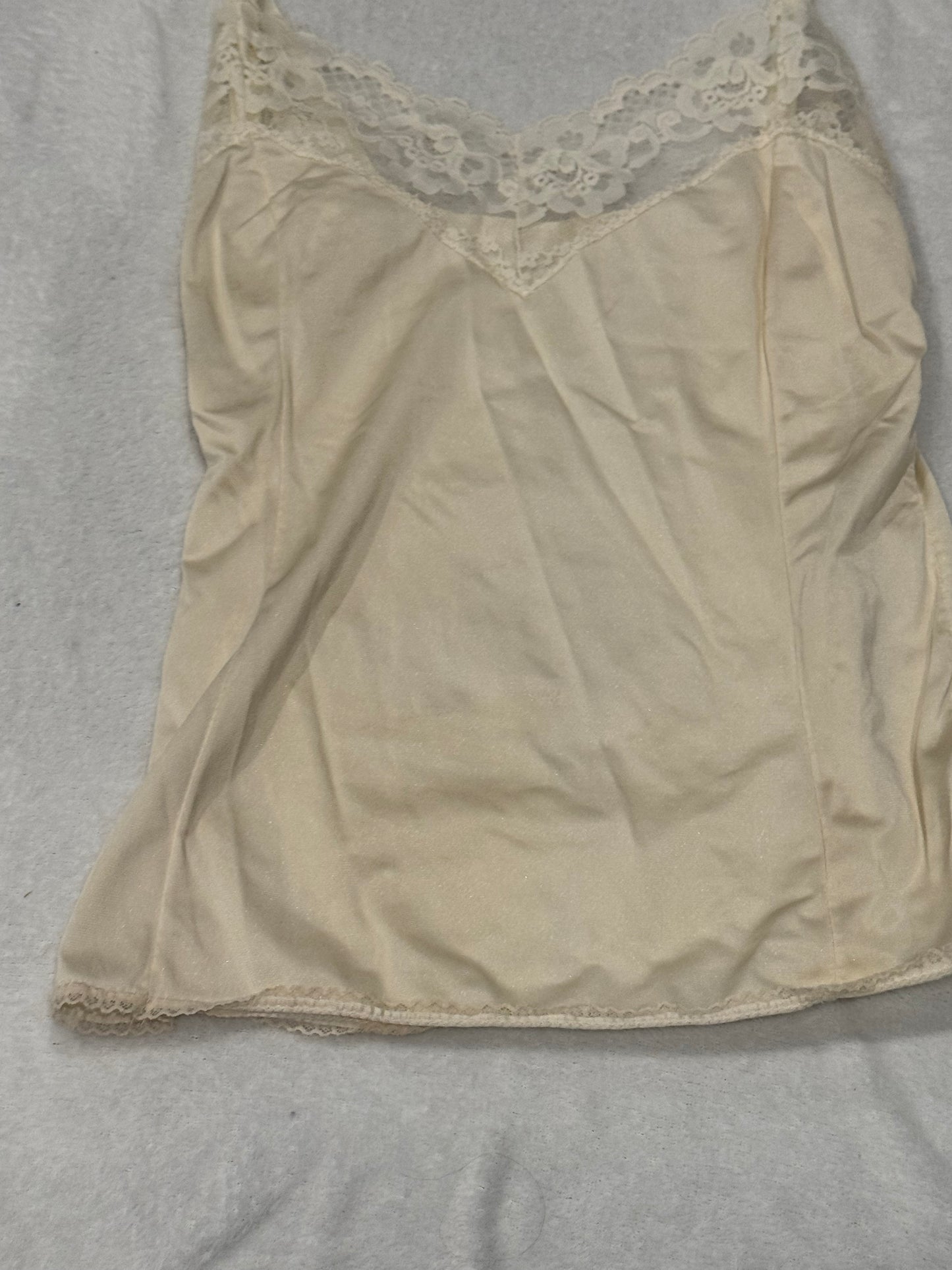 Fitted Slip Cami with Lace