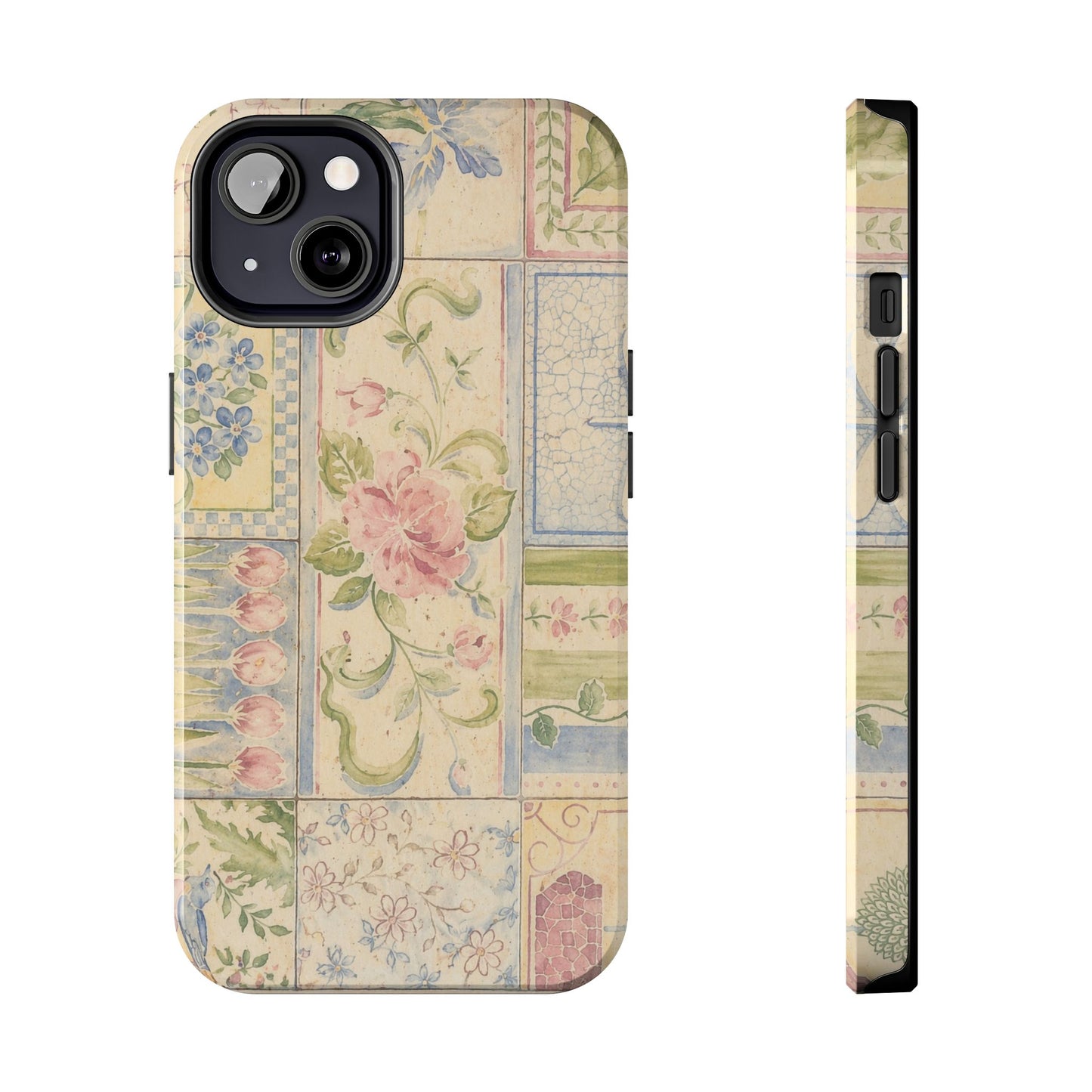 Floral Patchwork - Protective Phone Case