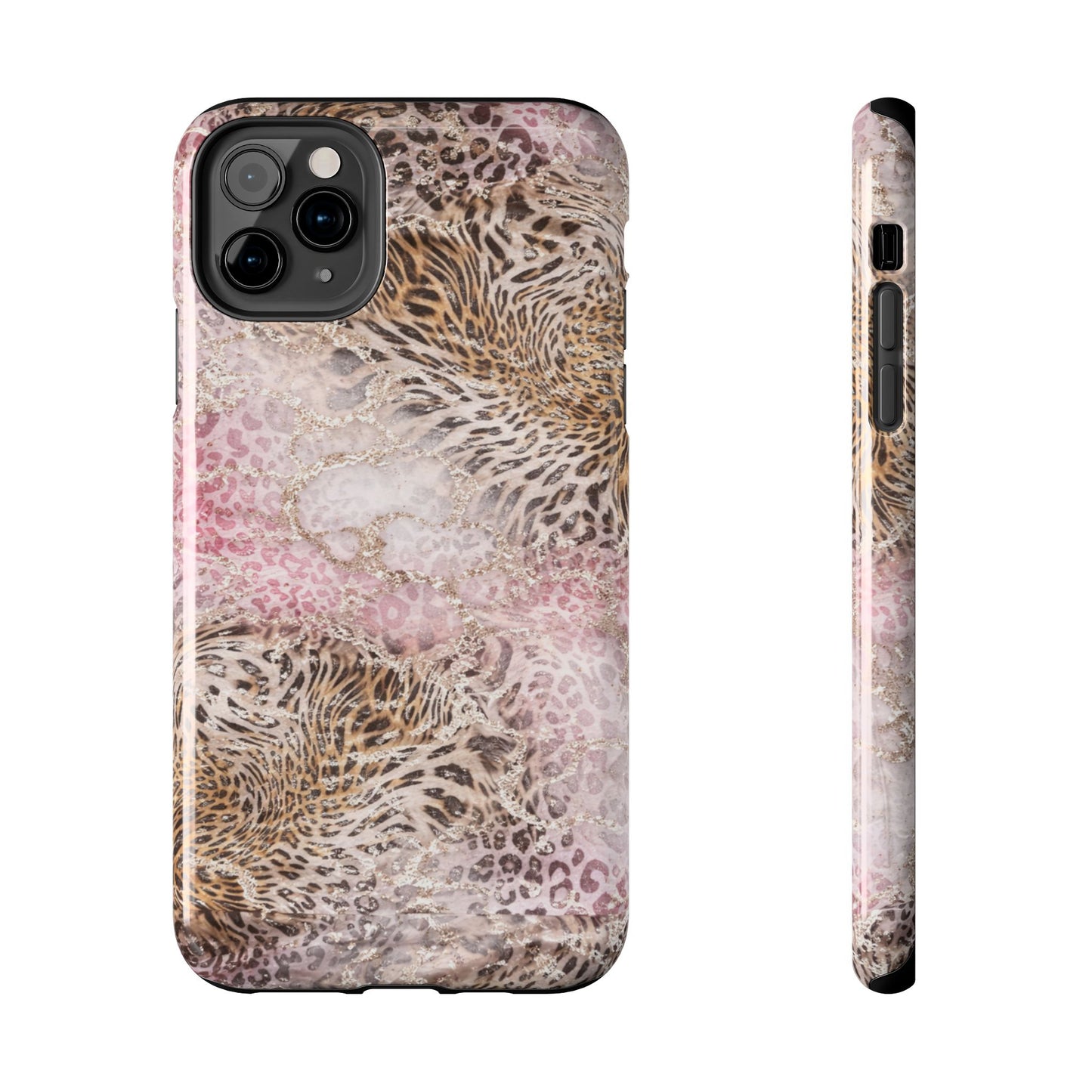 Pink Leopard - Protective Phone Case