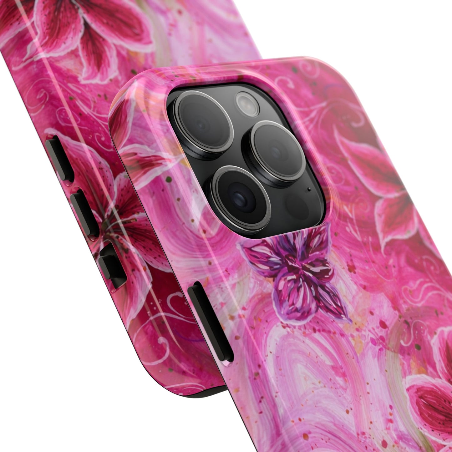 Watercolor Hibiscus - Protective Phone Case