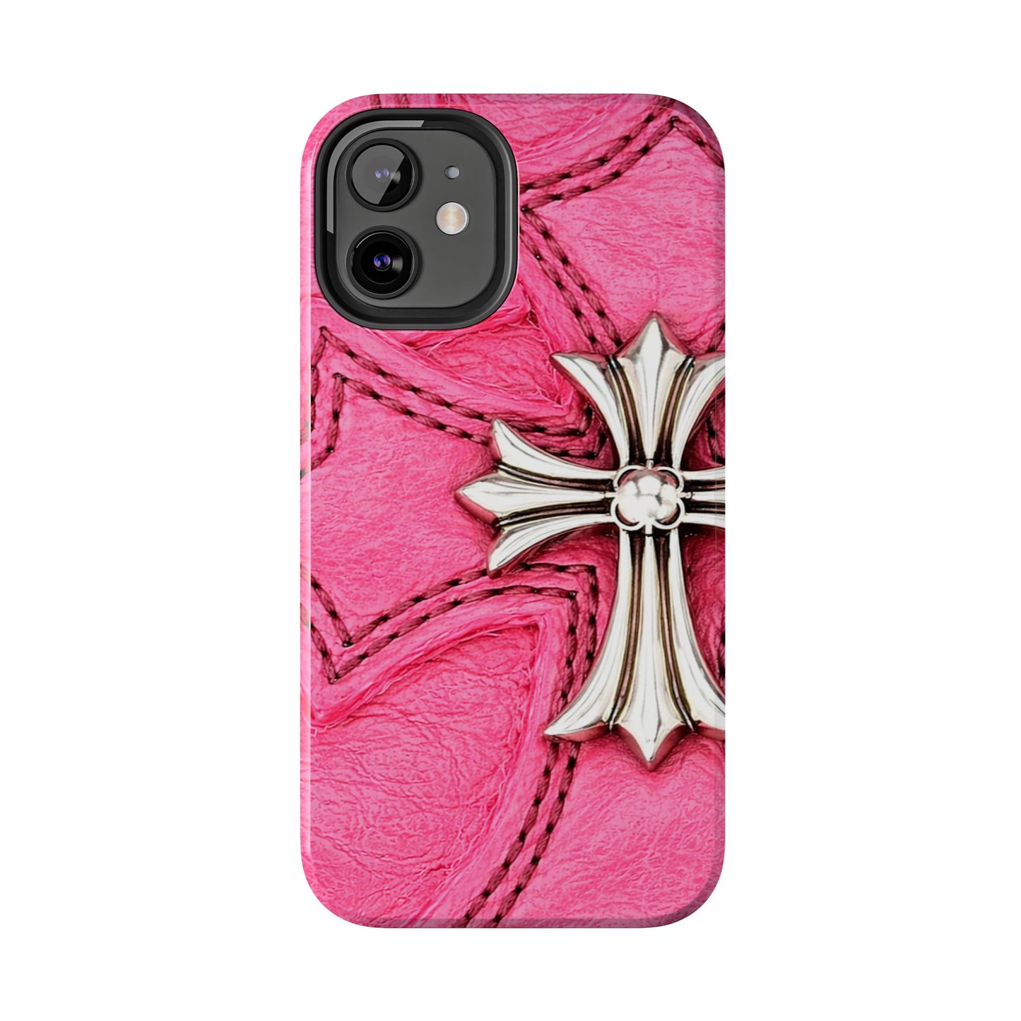 Pink Cross - Protective Phone Case