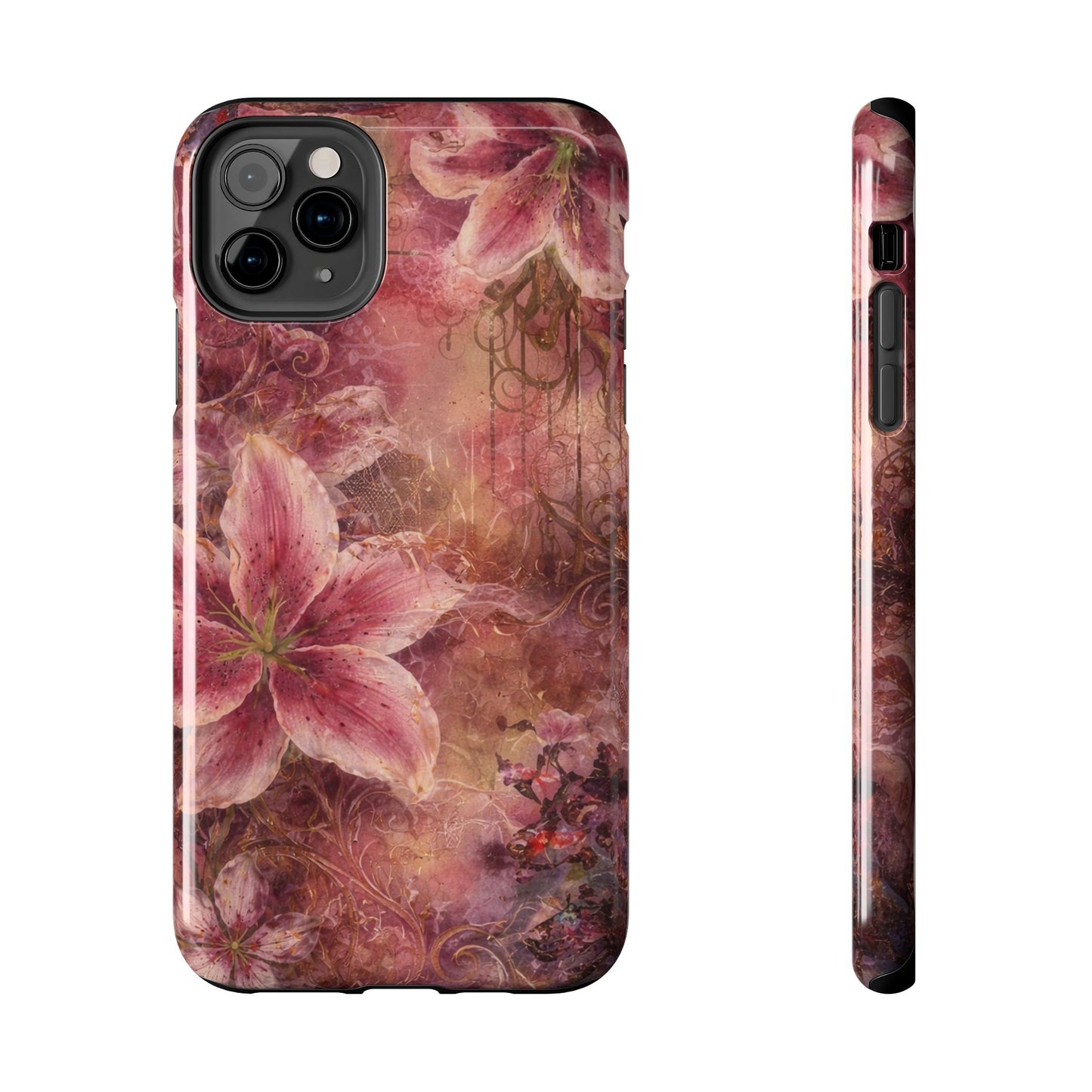 Vintage Lily - Protective Phone Case