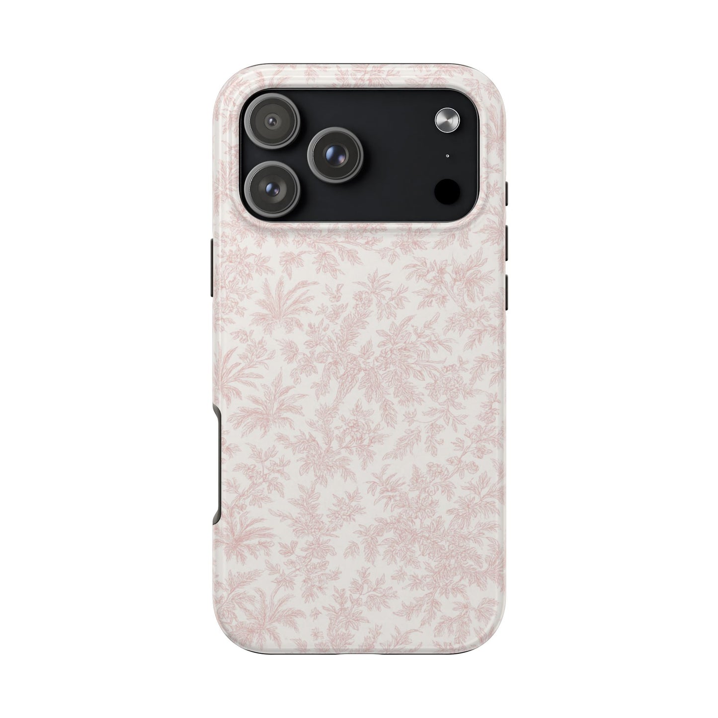 Blush Pink Floral - Protective Phone Case