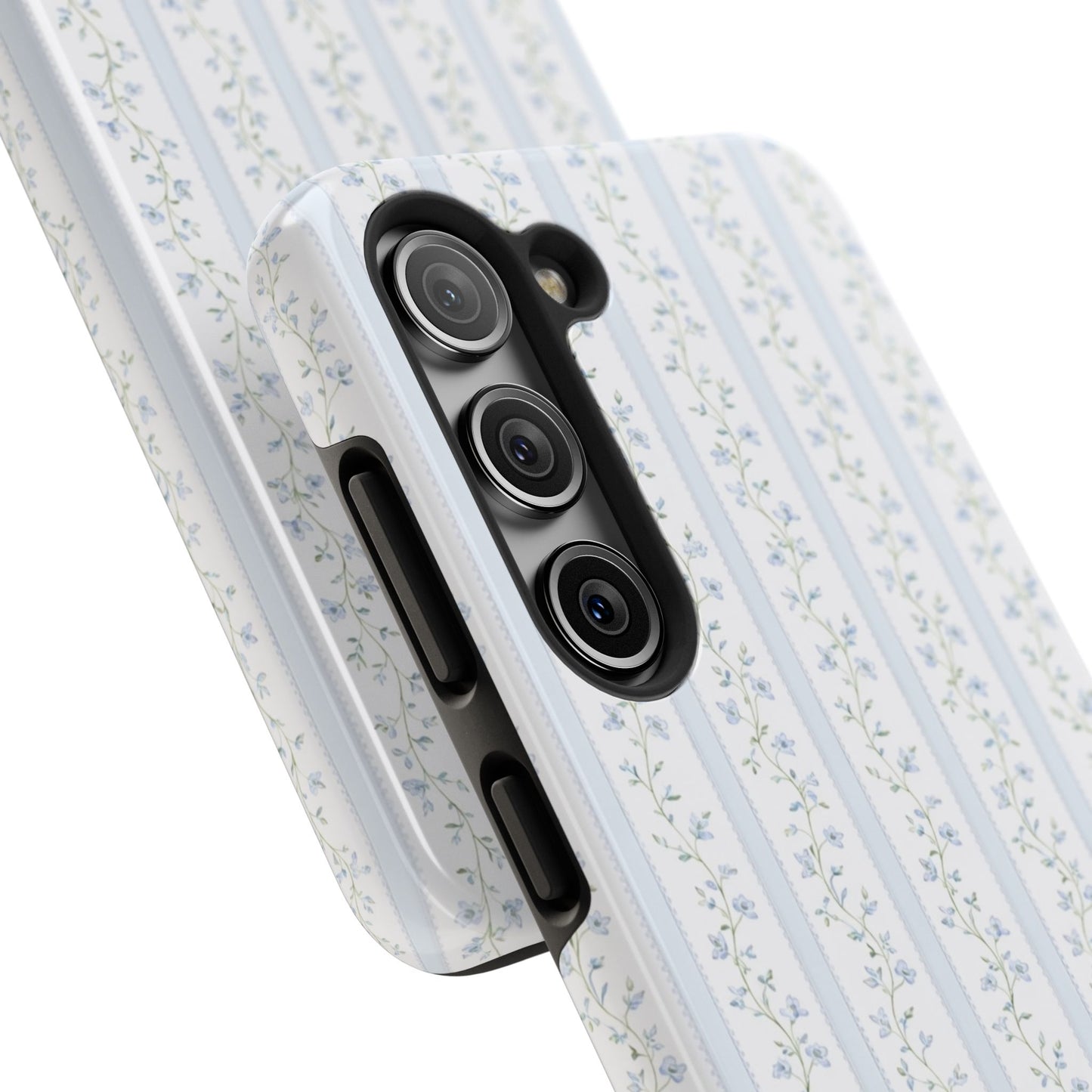 Vintage Blue Vine - Protective Phone Case