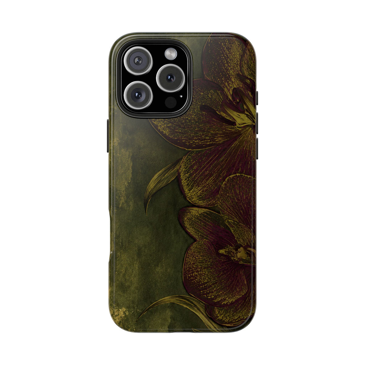 Olive Orchid - Protective Phone Case