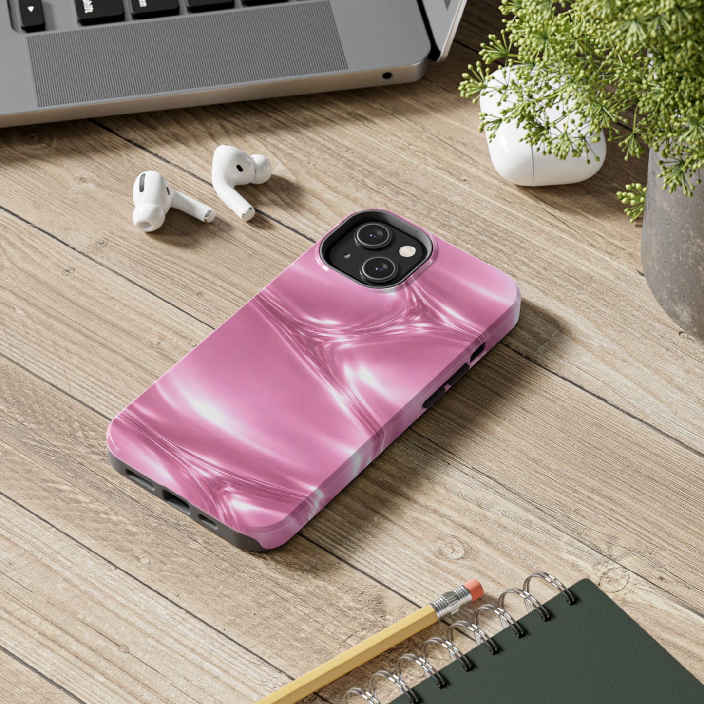 Pink Metallic - Protective Phone Case