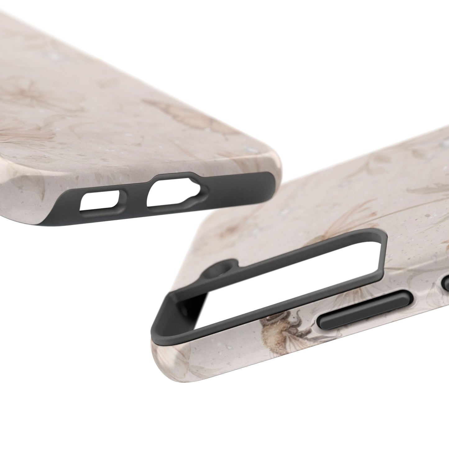 Beige Bloom - Protective Phone Case