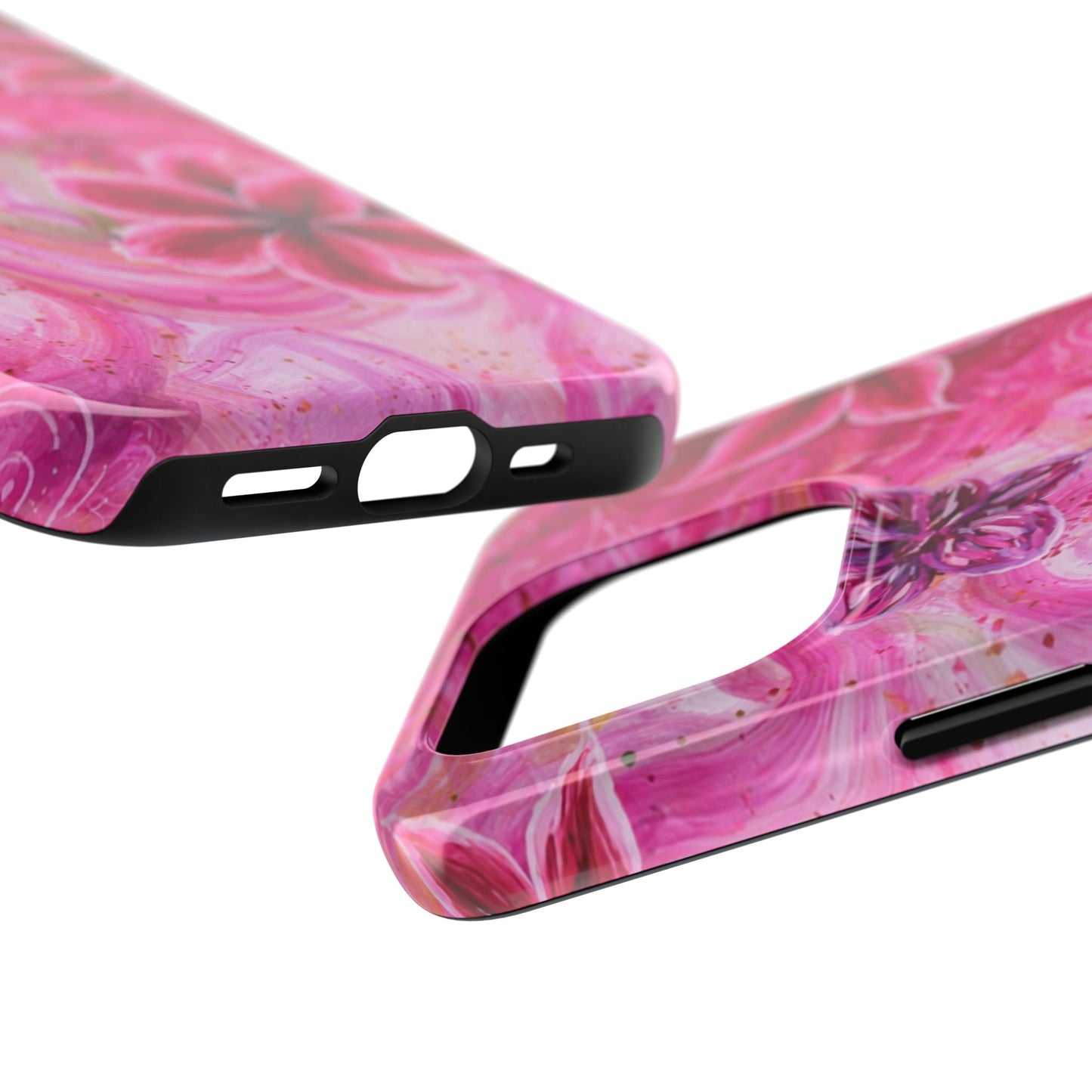 Watercolor Hibiscus - Protective Phone Case