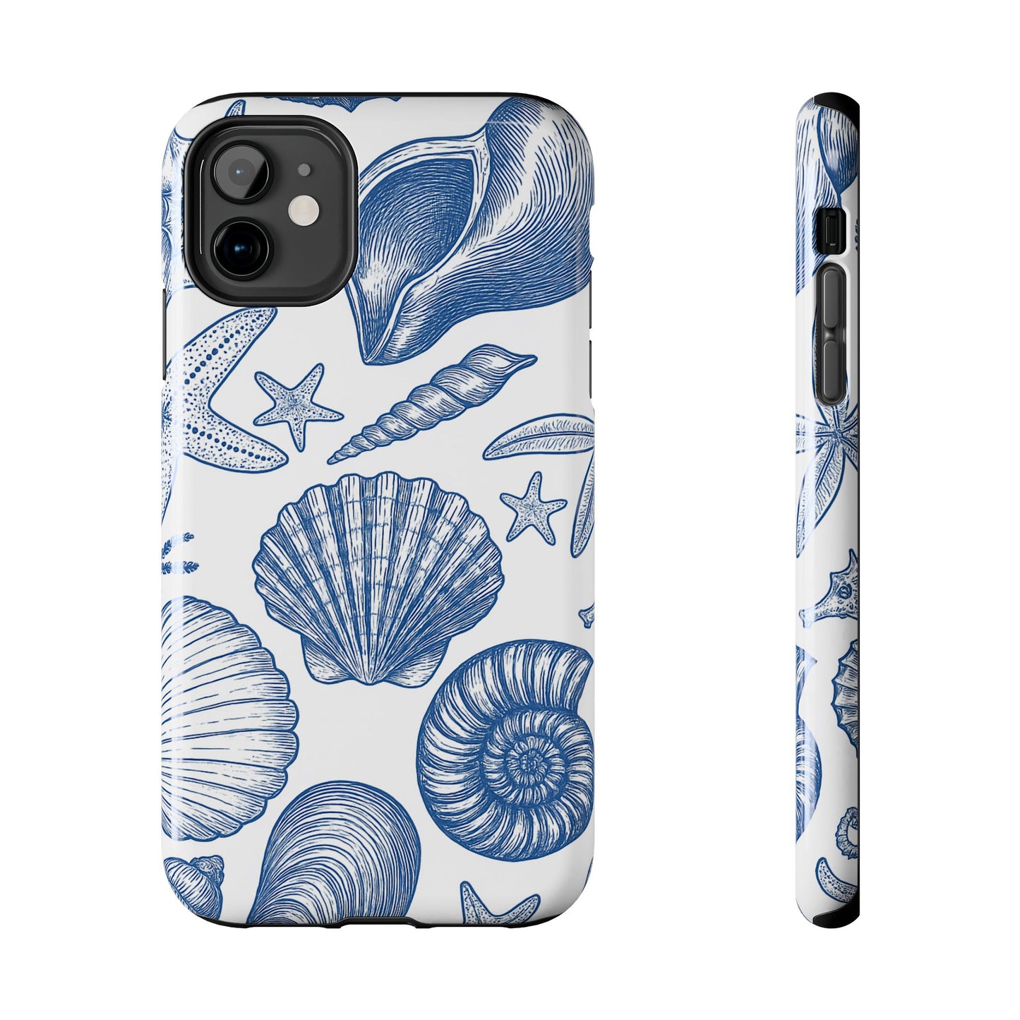 Seashells by the Shore - Protective Phone Case