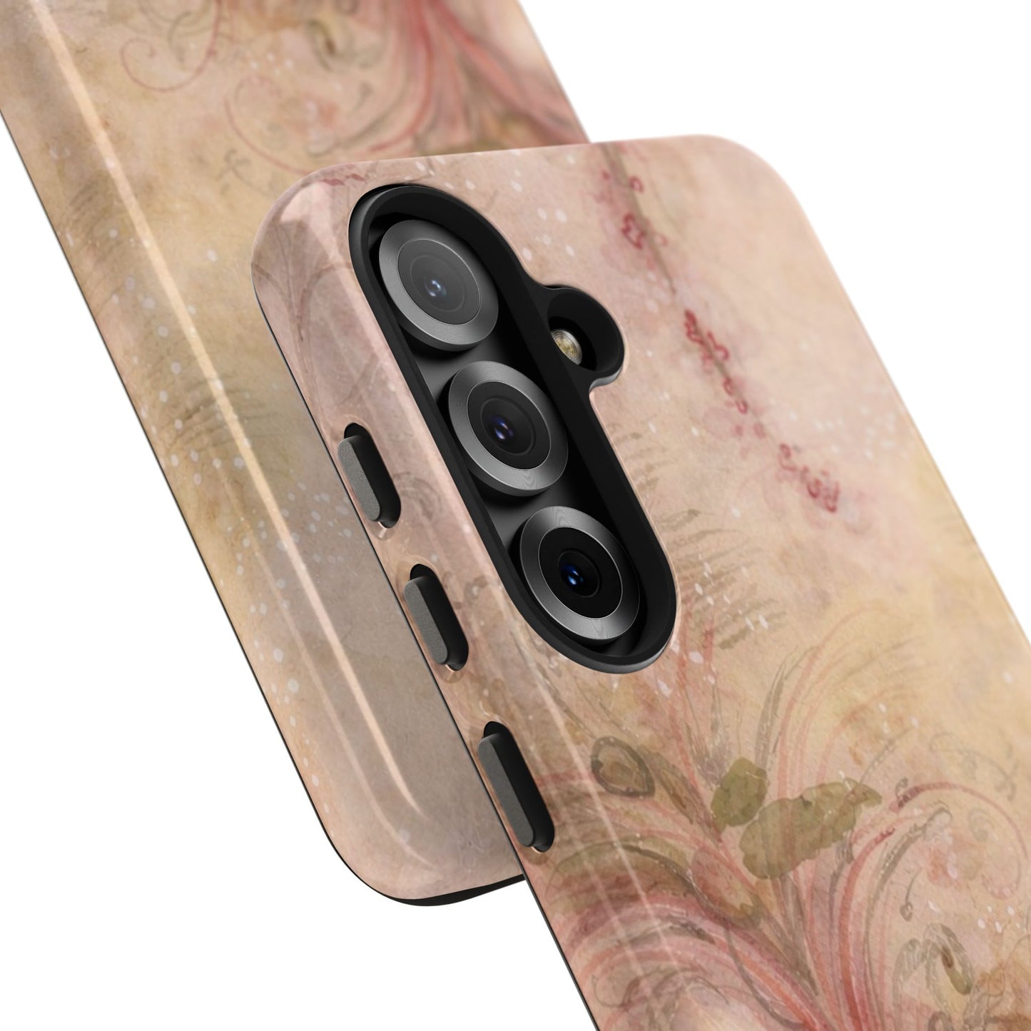 Antique Watercolor Floral - Protective Phone Case