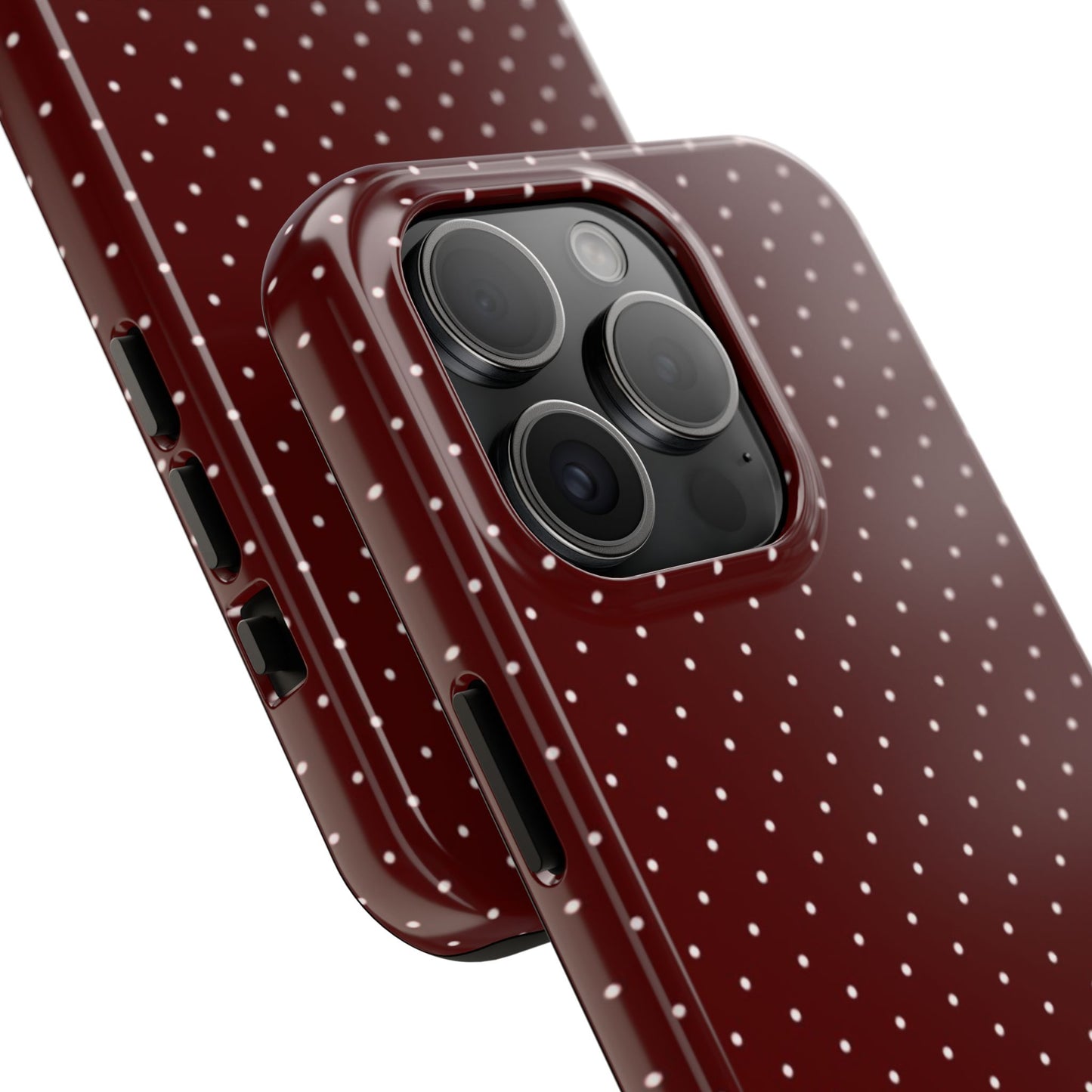 Red Polka Dots - Protective Phone Case