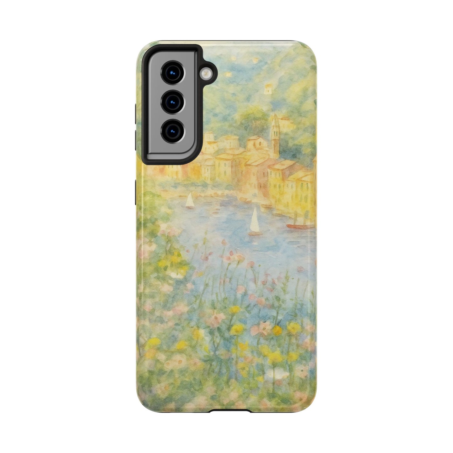 Mediterranean Seaside - Protective Phone Case