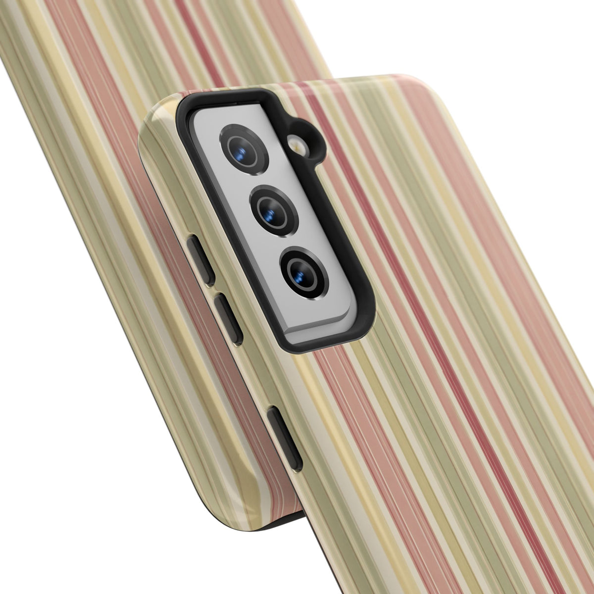 Rosewood Stripe - Protective Phone Case