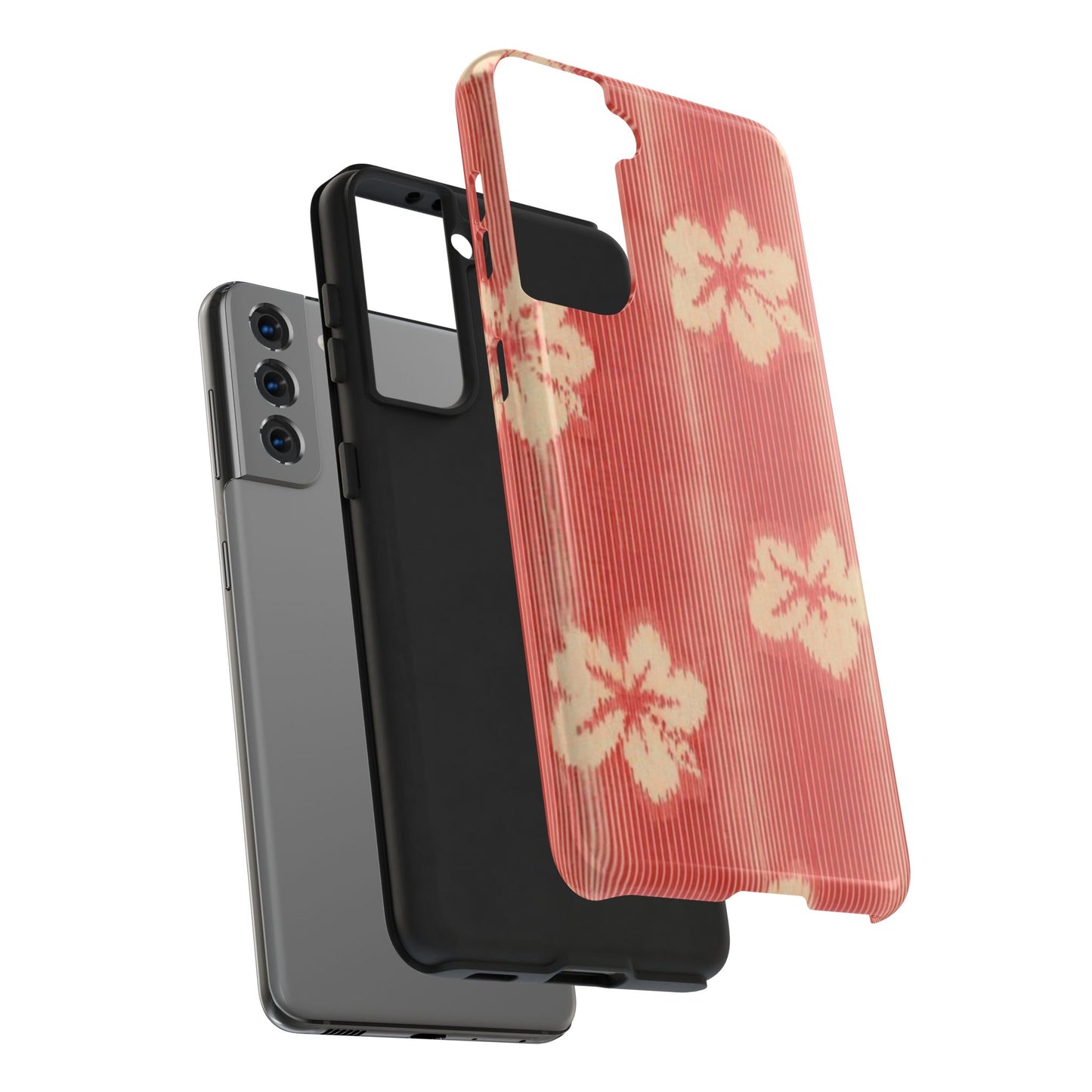 Retro Hawaiian Floral - Protective Phone Case