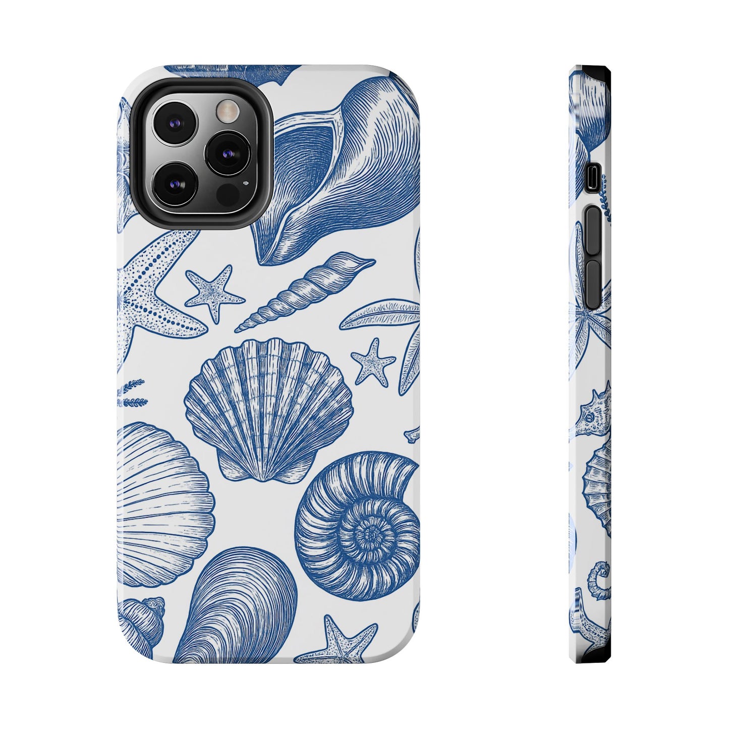Seashells by the Shore - Protective Phone Case