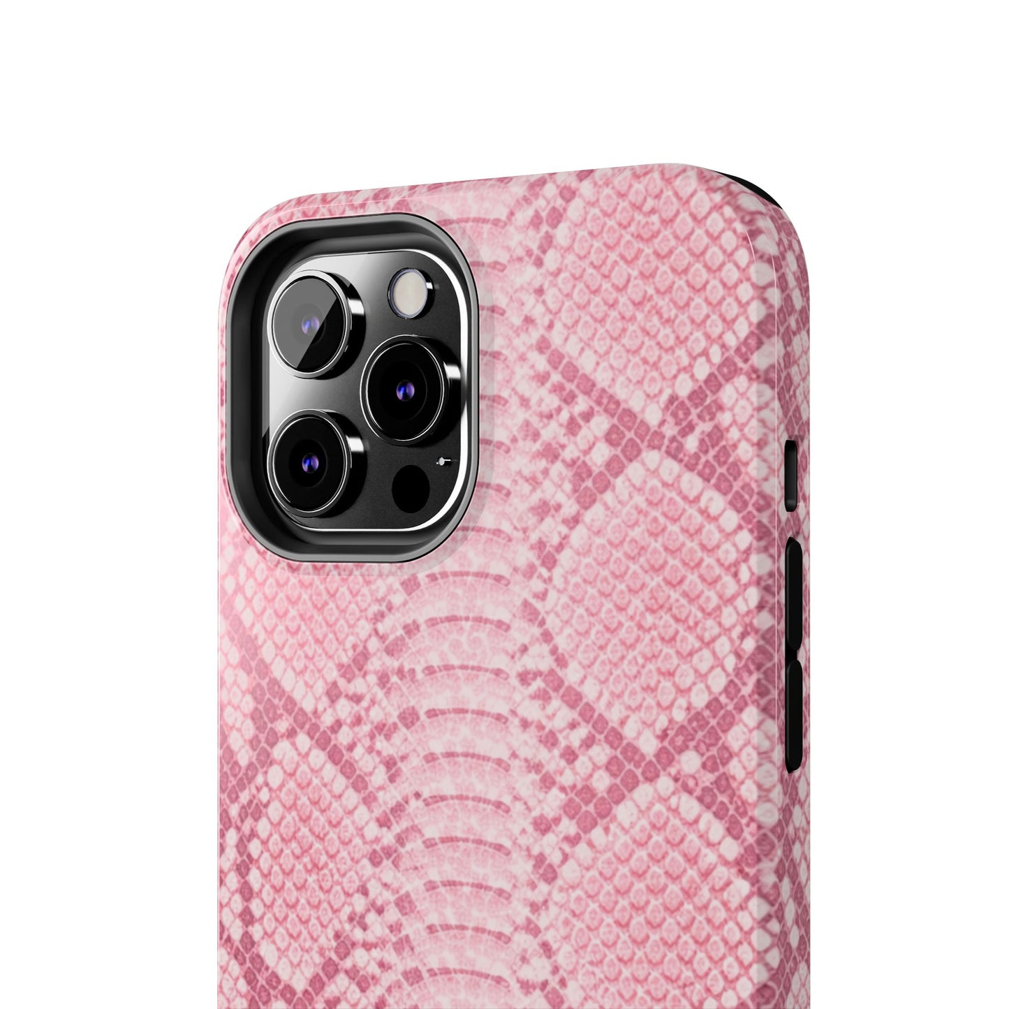 Pink Snake Skin - Protective Phone Case
