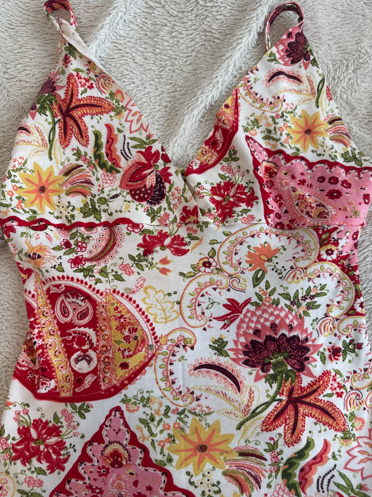Multicolor Cami with Unique Design