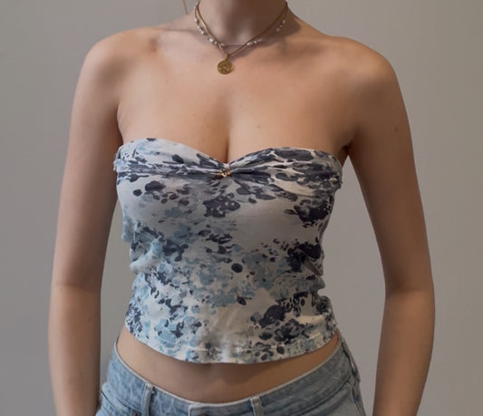 Blue Tube Too with Starfish Charm