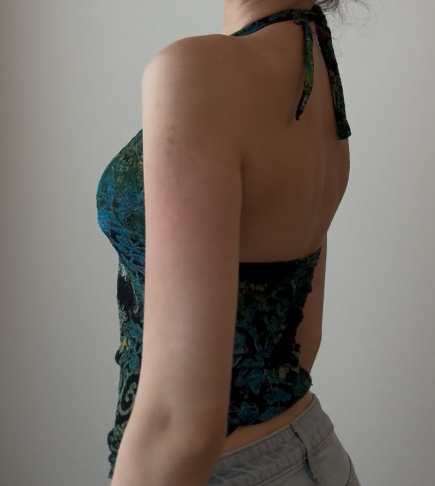 Cool Toned Halter Top