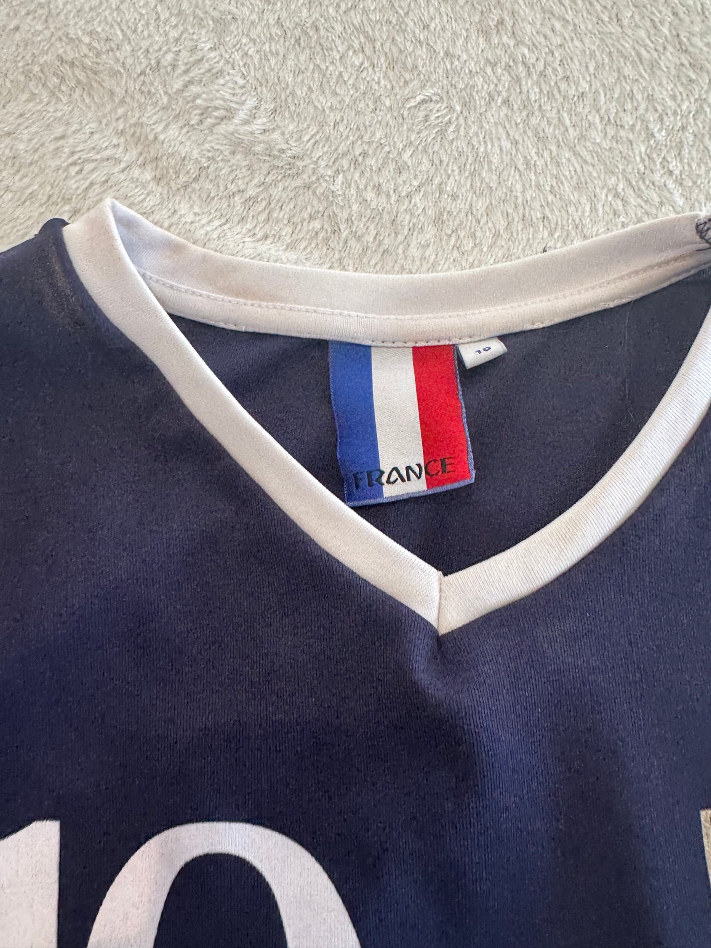 Adorable Blue France Baby Tee