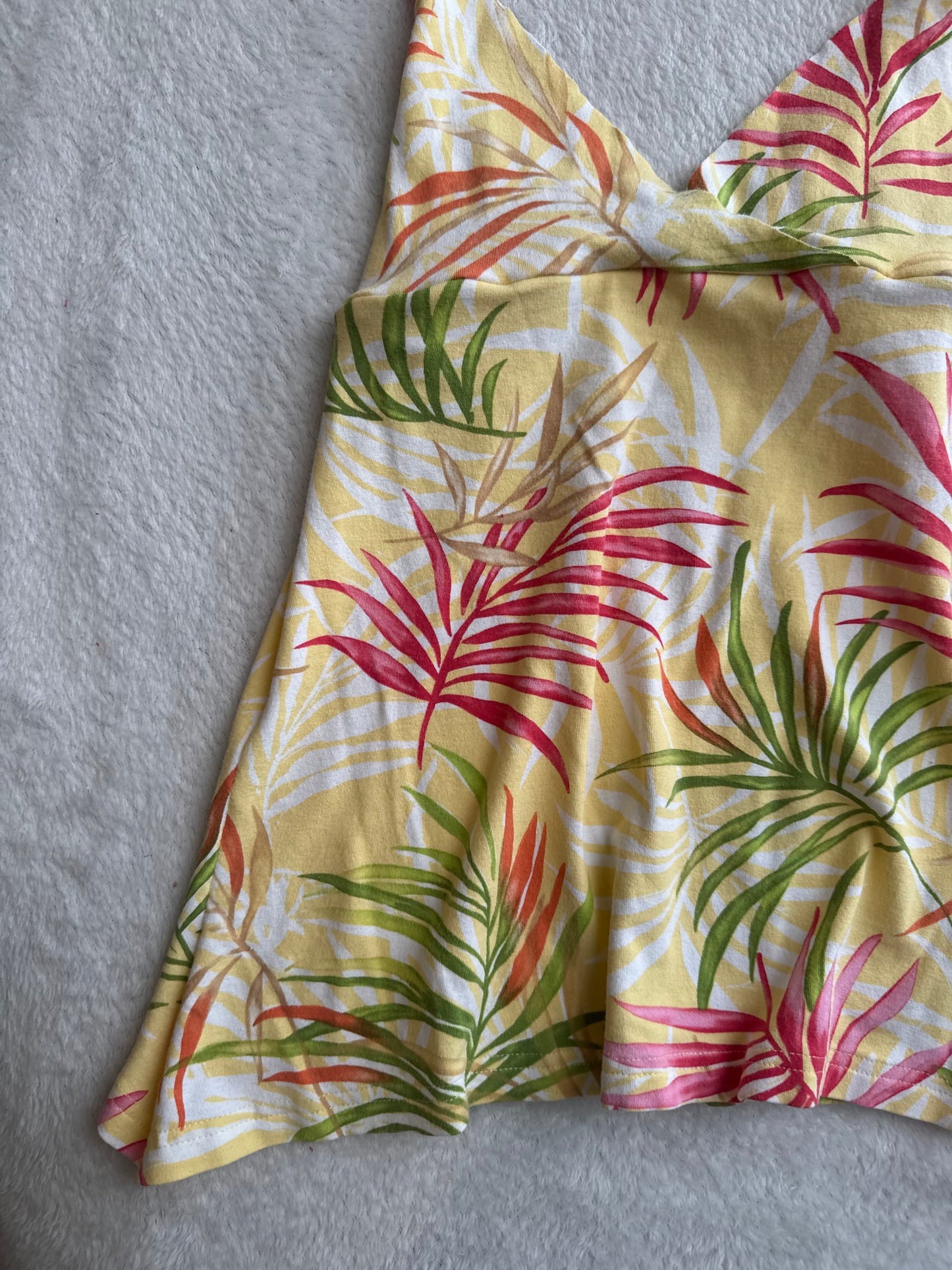 Yellow Beachy Cami Top