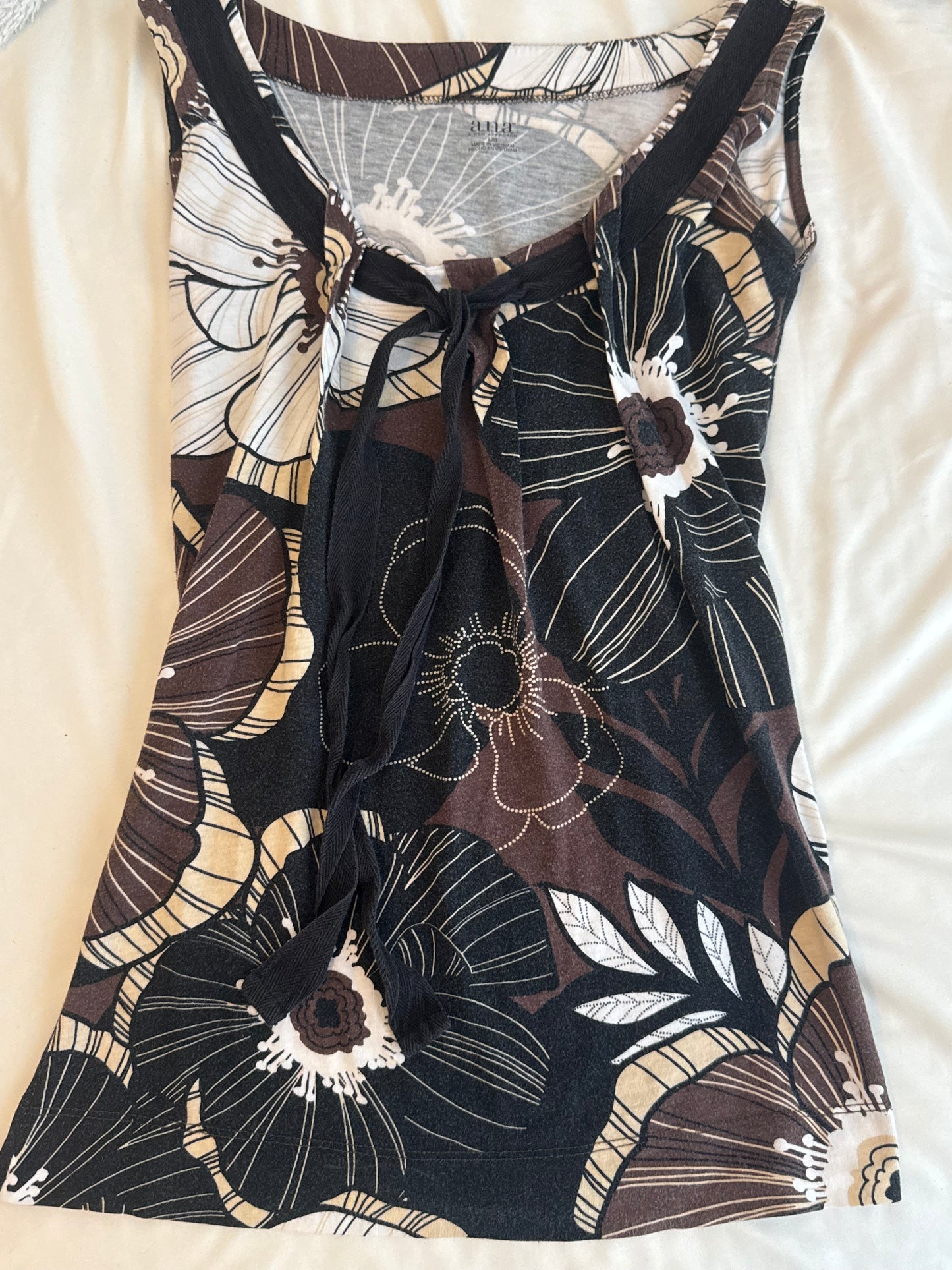 Fitted Y2K Floral Top