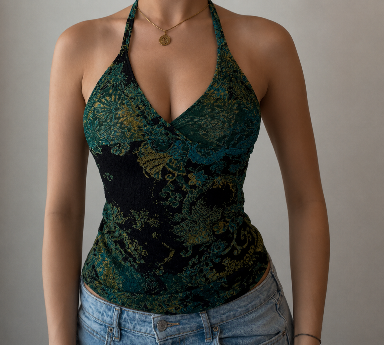 Cool Toned Halter Top